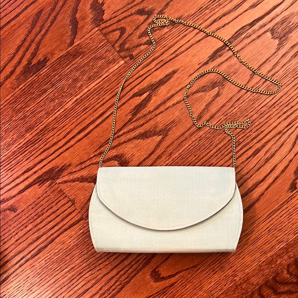Elegant Mint green/aqua Chain Shoulder Bag
